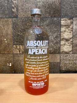 1 Litre Absolut Apeach Vodka Absolut Vodka Apeach Flavour Singapore