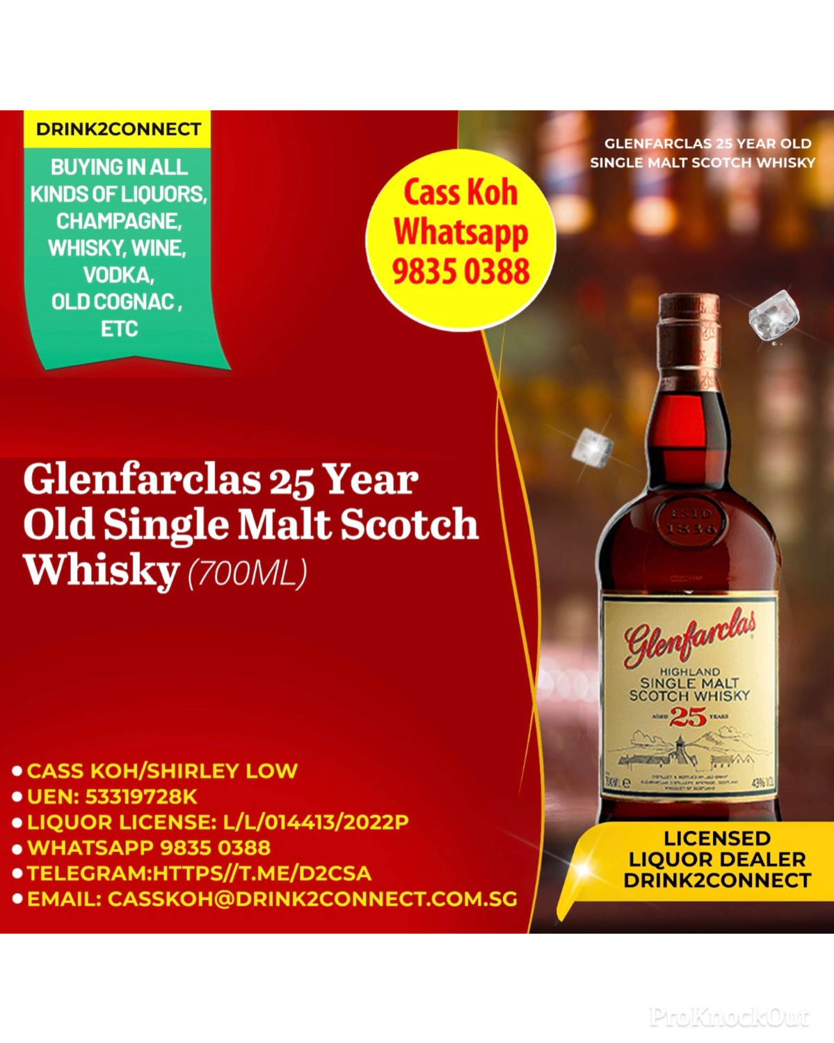 25yrs Glenfarclas Single Malt Whisky/Glenfarclas 25yrs Whisky/Glenfarclas Whisky Online