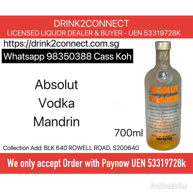 700ml Absolut Mandrin Vodka, Absolut Vodka Mandrin, Vodka Sale, Liquor Sale