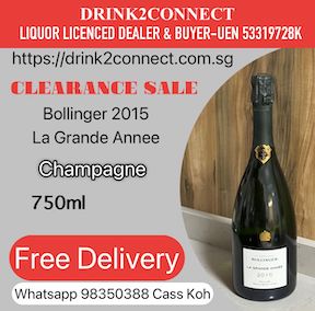 750ml Bollinger La Grande Annie 2015 Champagne, Liquor Clearance Sale, Bollinger Champagne