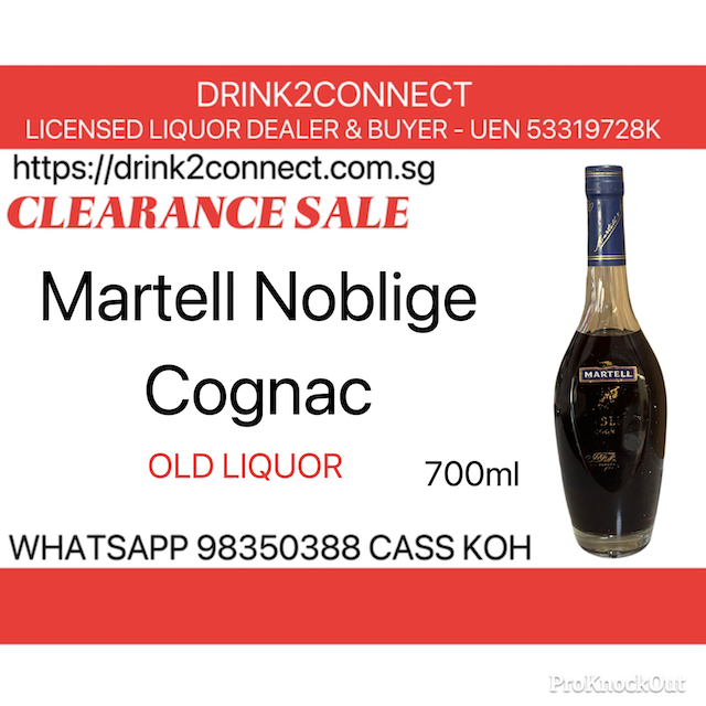 700ml Martell Noblige Cognac Sale