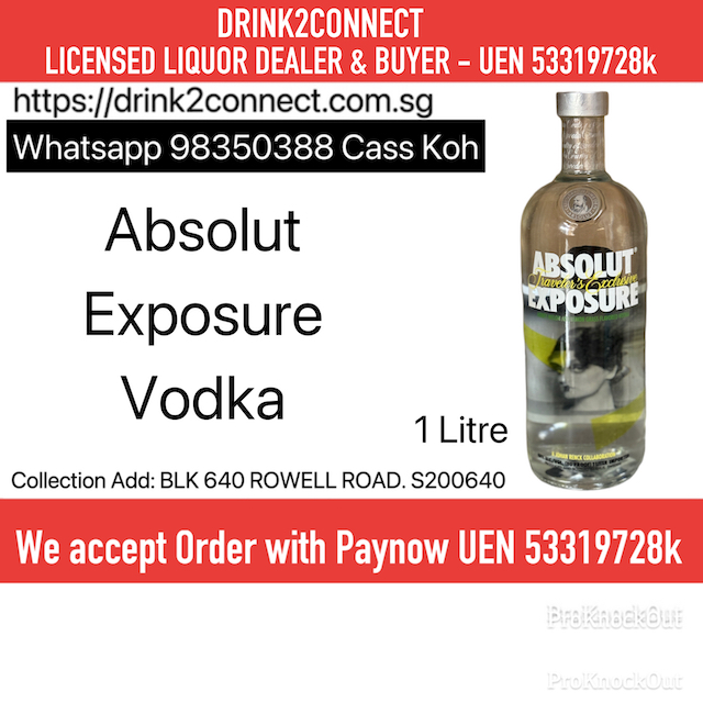 Absolut Vodka Exposure(1), Vodka Sale, Liquor Sale