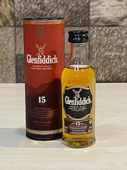 5cl Glenfiddich 15yrs Miniature Whisky