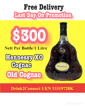 1 Litre Old Liquor, Hennessy XO Cognac(BLK) Liquors Clearance Sale