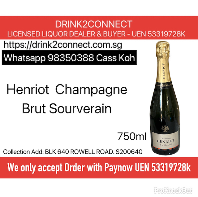 750ml Henriot Brut Souverain Champagne/Henriot Champagne Online