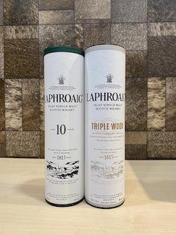700ml Laphroaig Whisky Set x 2pcs of 10yrs & Triple Wood Whisky/Laphroaig Whisky Singapore