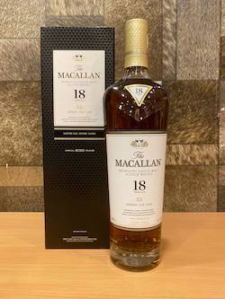 700ml Macallan 18yrs Sherry Oak Single Malt Whisky, Release 2022/Macallan Whisky Singapore