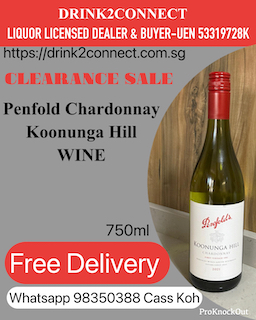 750ml Penfold Koonunga Hill Chardonnay 2021, Liquor Clearance Sale