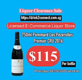 750ml Pommard Les Pezerioll, Premier CRU 2016 Liquor Clearance Sale